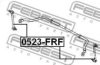 FEBEST 0523-FRF Rod/Strut, stabiliser